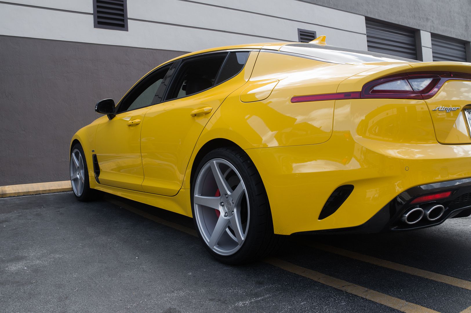 Official Sunset Yellow Kia Stinger Pictures Thread - Page 2
